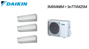 Climatizzatore Daikin Inverter TRIAL 3MXM68M + 3x FTXM25M