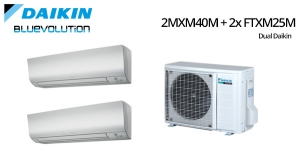 Climatizzatore Daikin Inverter DUAL  2MXM40M + 2x FTXM25M