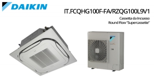 Climatizzatore a Cassette a Soffitto Daikin IT.FCQHG100F-FA/RZQG100L9V1