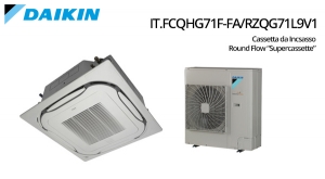 Climatizzatore a Cassette a Soffitto Daikin IT.FCQHG71F-FA/RZQG71L9V1