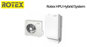 Caldaia a condensazione Pompa di calore Rotex HPU Hybrid System 