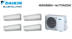 Climatizzatore Daikin Inverter 4MXM68M + 4x FTXM25M