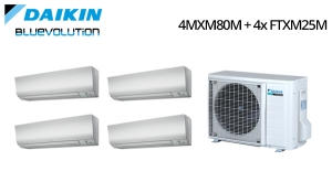 Climatizzatore Daikin Inverter 4MXM80M + 4x FTXM25M