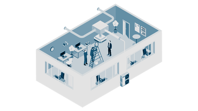 Impianti di condizionamento per il business