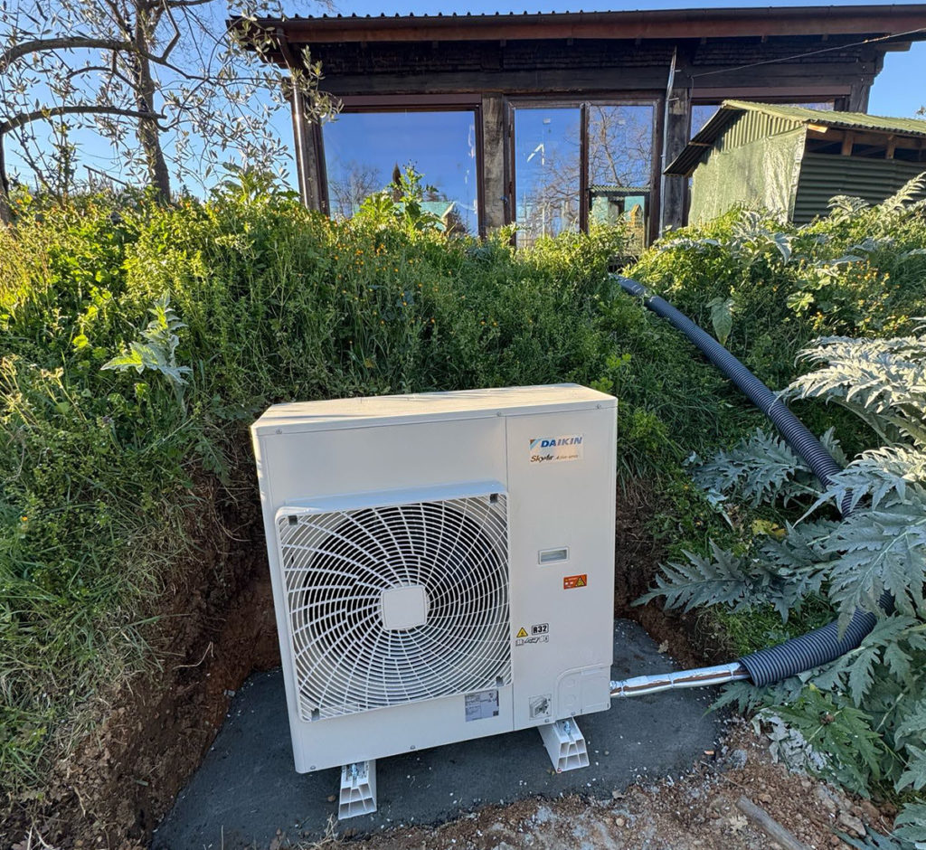 Impianto di climatizzazione per Nostravita Montalcino