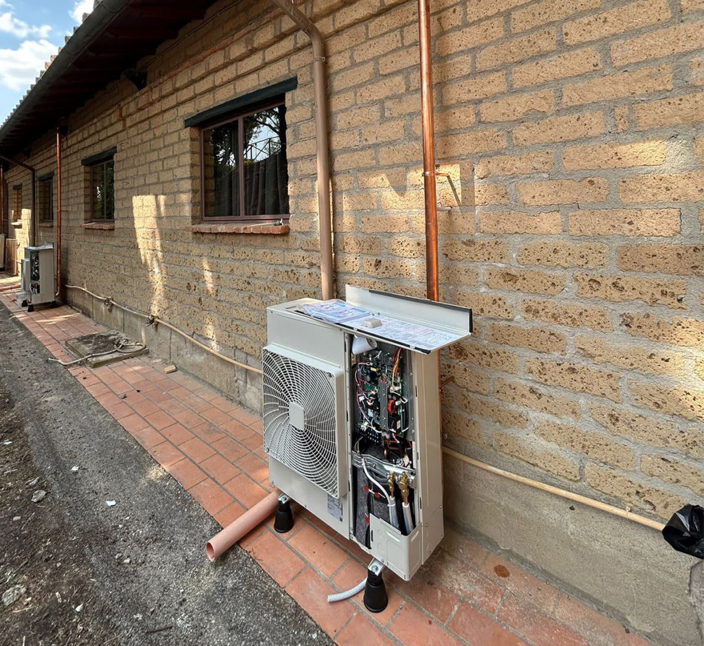 Impianto di climatizzazione per Borgo di Pieve a Salti