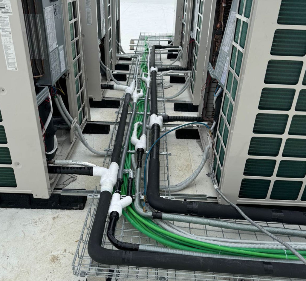 Impianto di climatizzazione per Ferretti a Cesena