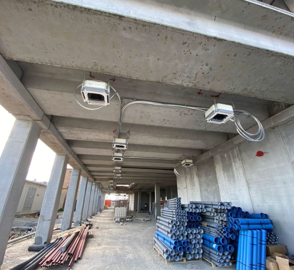 Impianto di climatizzazione per Ferretti a Cesena