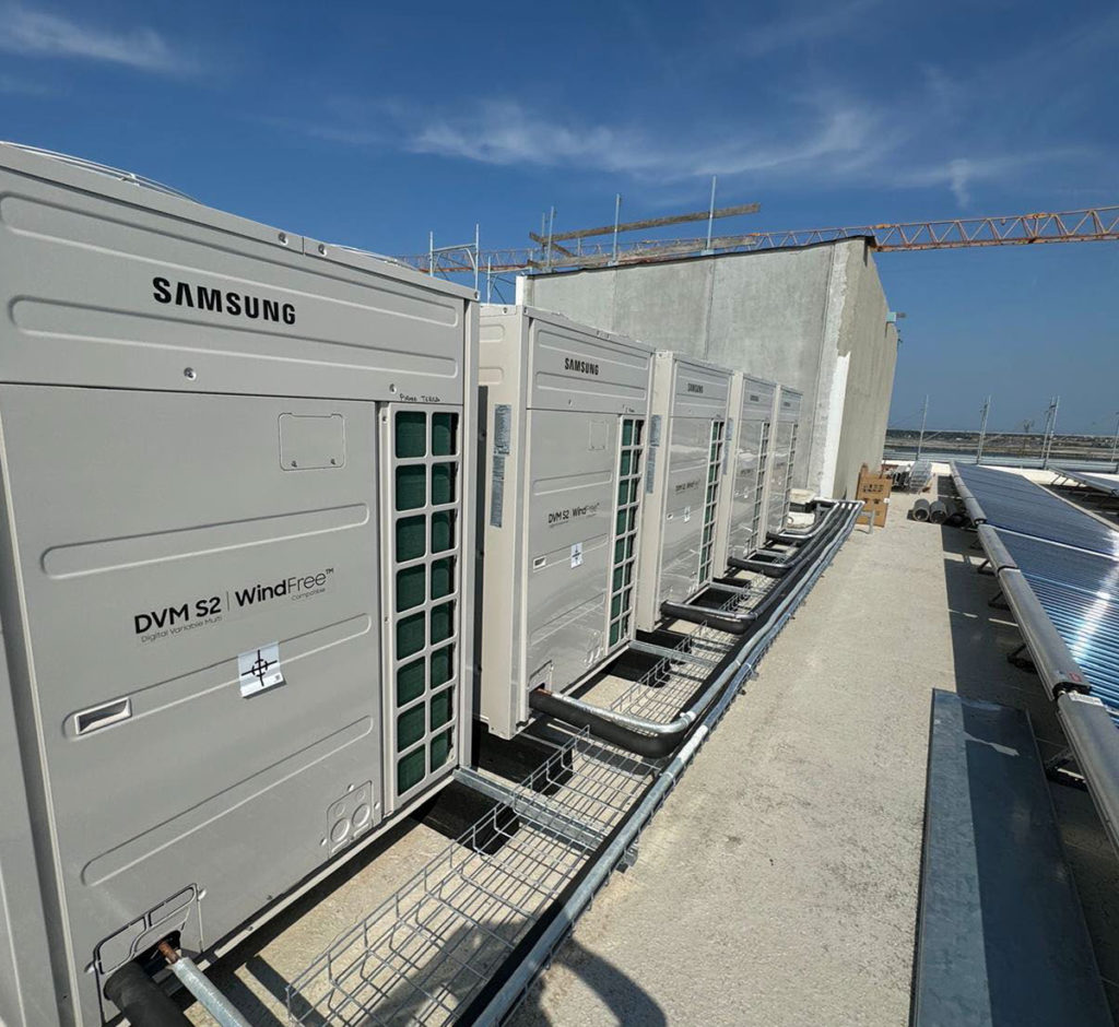 Impianto di climatizzazione per Ferretti a Cesena