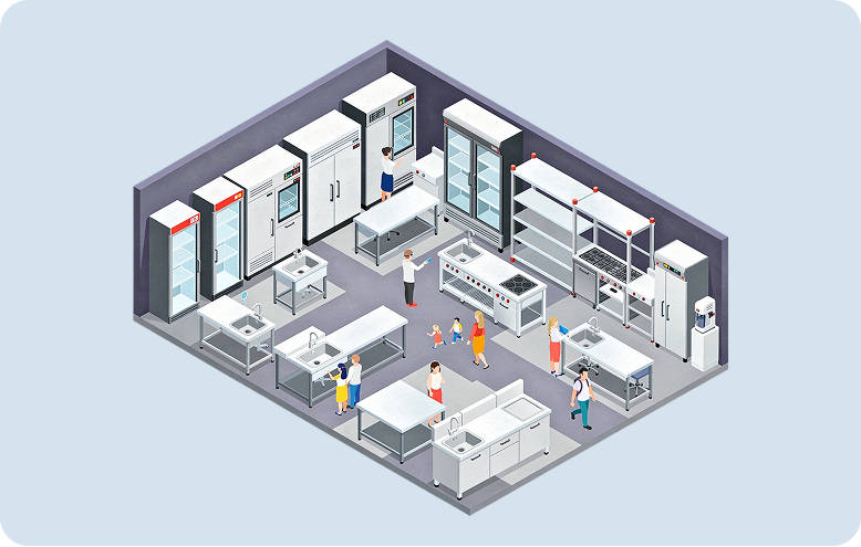 Impianti di climatizzazione per un negozio o locale commerciale a Siena